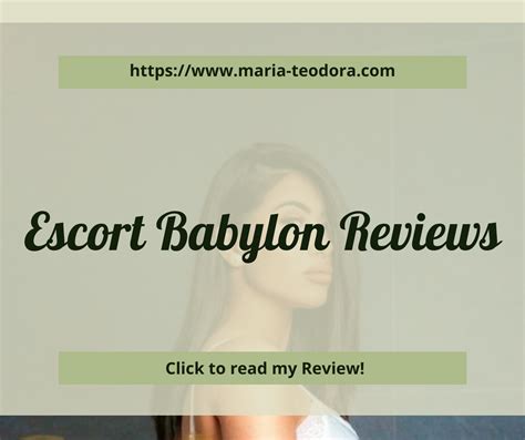 babylon escorr|Babylon escorts & Babylon escort reviews .